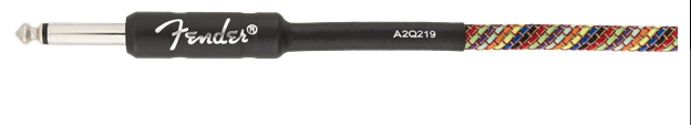 Cable Fender Festival 10Ft 3M Arcoiris 0990910299 - The Music Site