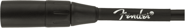Cable Fender Microfono Professional Series Microphone Cable, 25', Black 0990820015 - The Music Site
