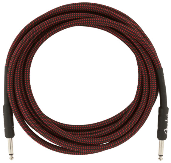 Cable Fender Pro 15 Inst Red Twd 0990820064 - The Music Site