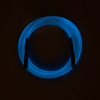 Cable Fender Pro 18.6 Glow In Dark Blue 0990818108 - The Music Site