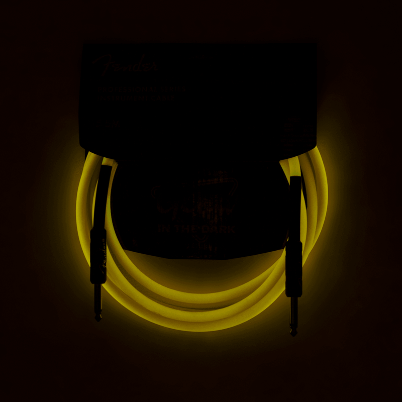 Cable Fender Pro 18.6 Glow In Dark Orng 0990818113 - The Music Site