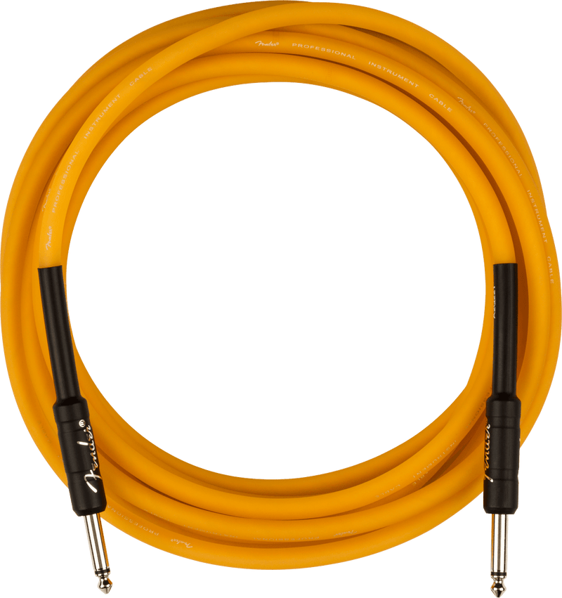 Cable Fender Pro 18.6 Glow In Dark Orng 0990818113 - The Music Site