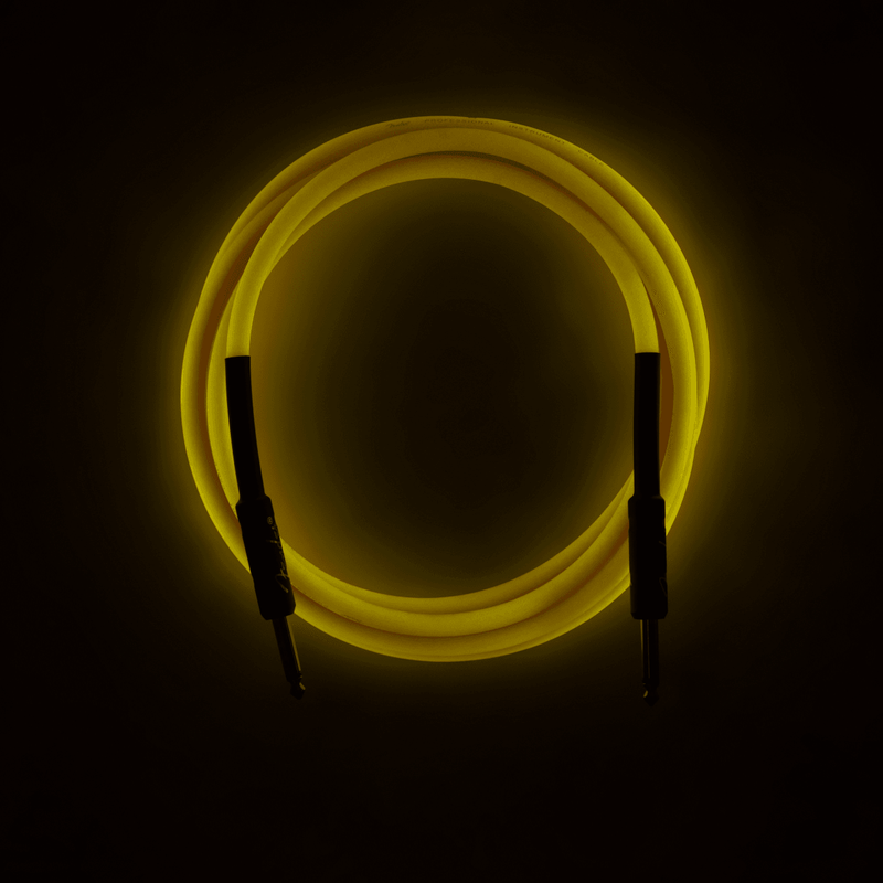 Cable Fender Pro 18.6 Glow In Dark Orng 0990818113 - The Music Site