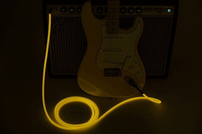Cable Fender Pro 18.6 Glow In Dark Orng 0990818113 - The Music Site