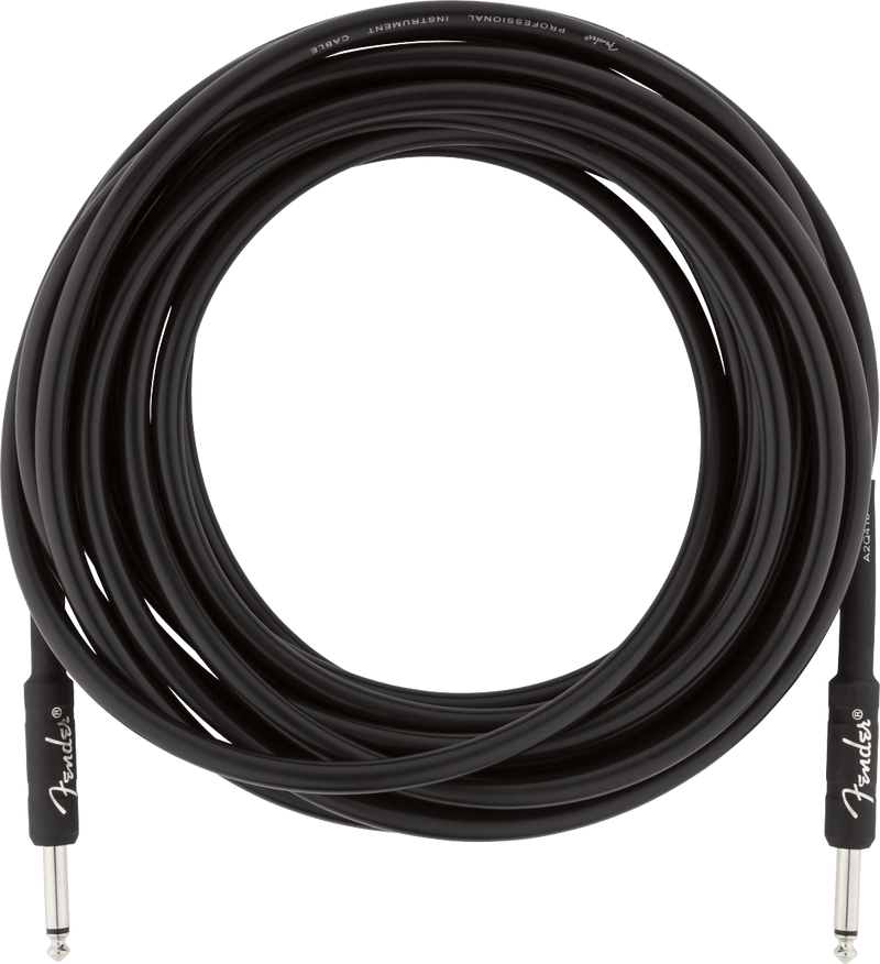 Cable Fender Pro 25' Inst Cbl Blk 0990820016 - The Music Site