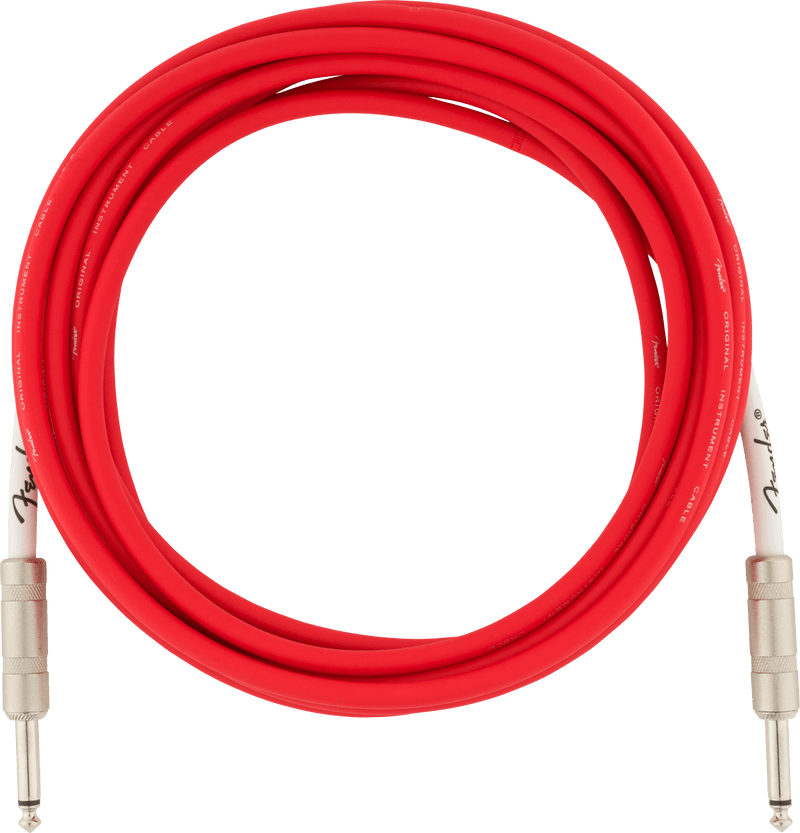 Cable Fender Rojo 15Ft 4.5M 0990515010 - The Music Site