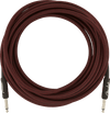 Cable Fender Twed 18.6Ft 5.5M Vinotinto 0990820067 - The Music Site
