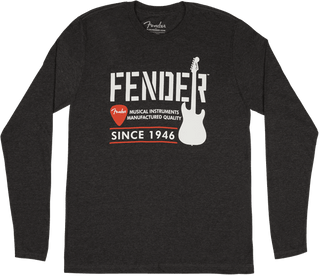 Camibuso Fender Manga Larga Hombre M 9113014406 - The Music Site