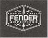 Camiseta Fender Bolt Down T-Shirt, Charcoal 9113019506 L - The Music Site