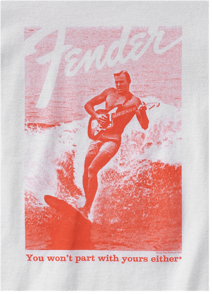 Camiseta Fender® Jaguar® Surf (S) - The Music Site