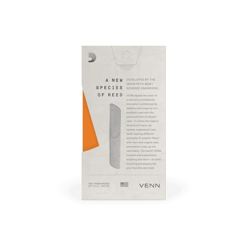 Caña D Addario Venn Saxofón Tenor Vts0125 2.5 - The Music Site