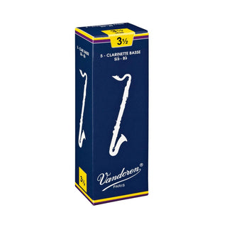 Caña Vandoren Para Clarinete Bajo Cr1235 Bb N 3.5 - The Music Site