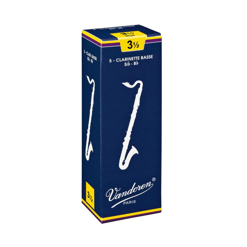 Caña Vandoren Para Clarinete Bajo Cr1235 Bb N 3.5 - The Music Site