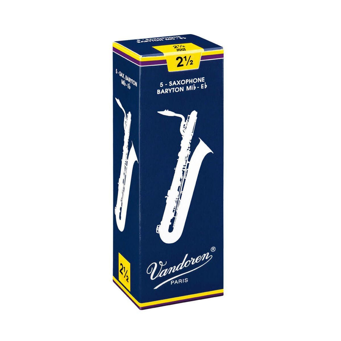 Caña Vandoren Para Saxo Baritono Sr2425 Eb N 2.5 - The Music Site