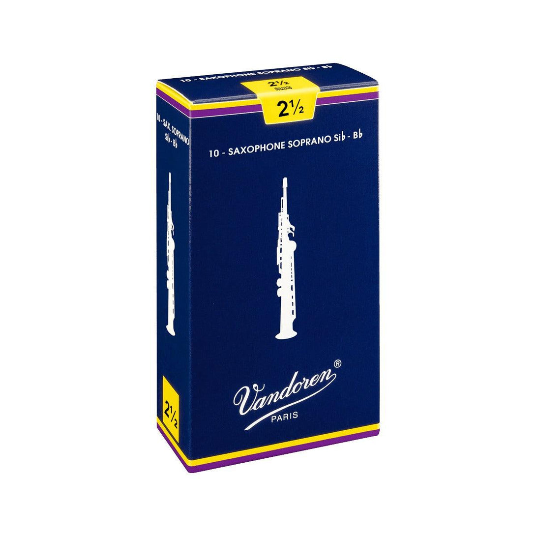 Caña Vandoren Para Saxo Soprano Sr2025 Bb N 2.5 - The Music Site