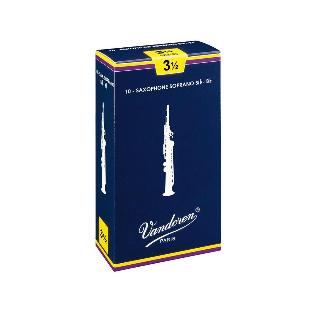 Caña Vandoren Para Saxo Soprano Sr2035 Bb N 3.5 - The Music Site