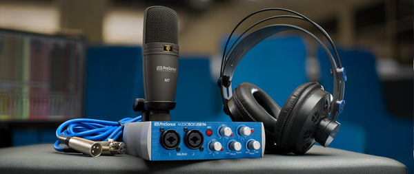 Combo De Grabacion Presonus Audiobox 96 Studio - The Music Site