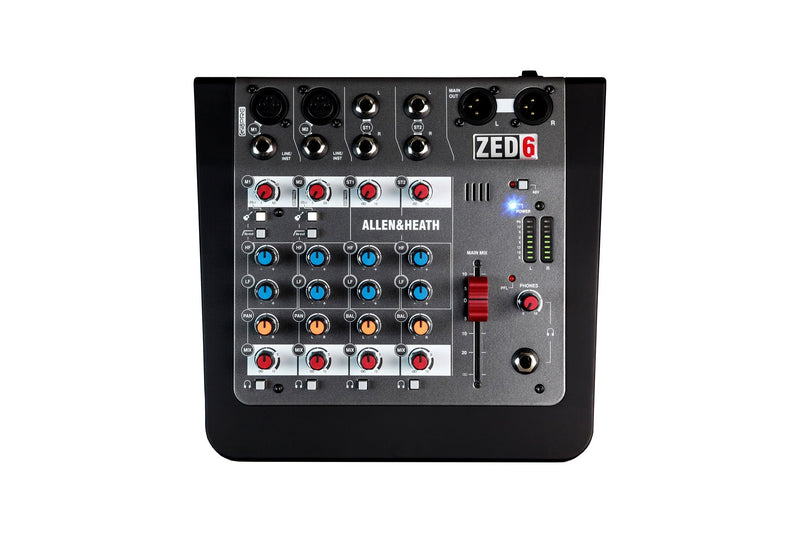 Consola De Audio Allen & Heath Zed6 - The Music Site