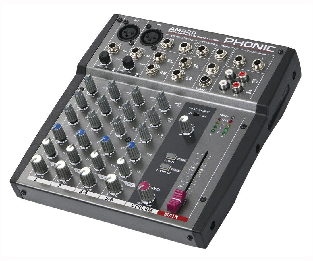 Consola Phonic Am-220 - The Music Site