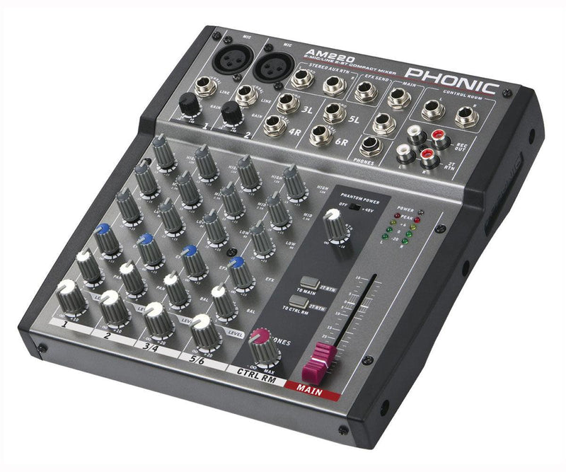 Consola Phonic Am-220 - The Music Site