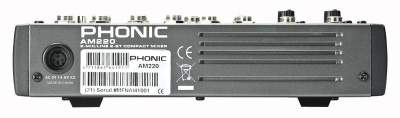 Consola Phonic Am-220 - The Music Site