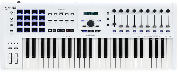 Controlador Arturia Keylab Mkii 49 White 230622 - The Music Site