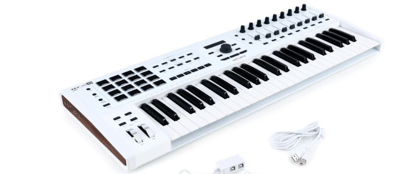 Controlador Arturia Keylab Mkii 49 White 230622 - The Music Site