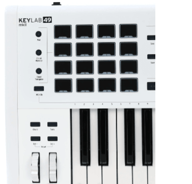 Controlador Arturia Keylab Mkii 49 White 230622 - The Music Site