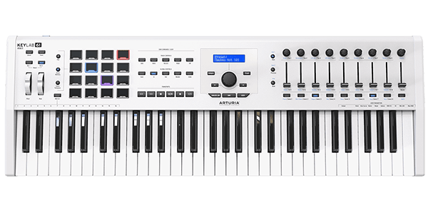 Controlador Arturia Keylab Mkii 61 White 230632 - The Music Site