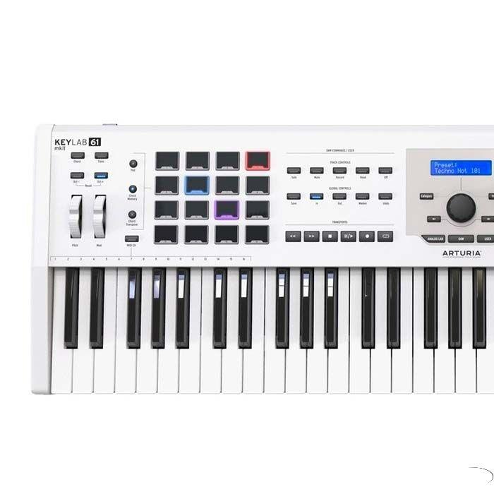 Controlador Arturia Keylab Mkii 61 White 230632 - The Music Site