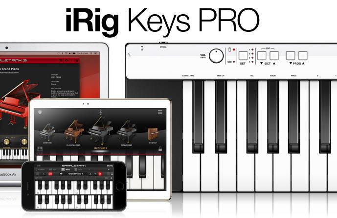 Controlador Ik Midi Iring-Keys Pro-In Los Y Mac - The Music Site