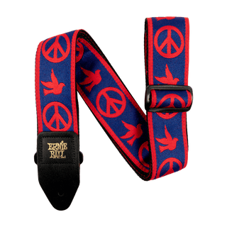 Correa Ernie Ball Guit Elec P04698 Roja Y Azul - The Music Site