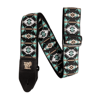 Correa Ernie Ball Guit Elec P05325 Diseño Delux Turquesa - The Music Site