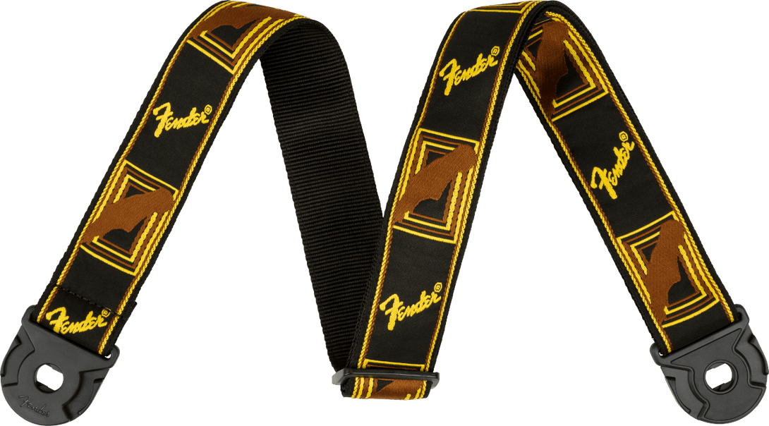 Correa Fender Ge Mono Quickgrip Bl/Yl/B 0990629001 - The Music Site