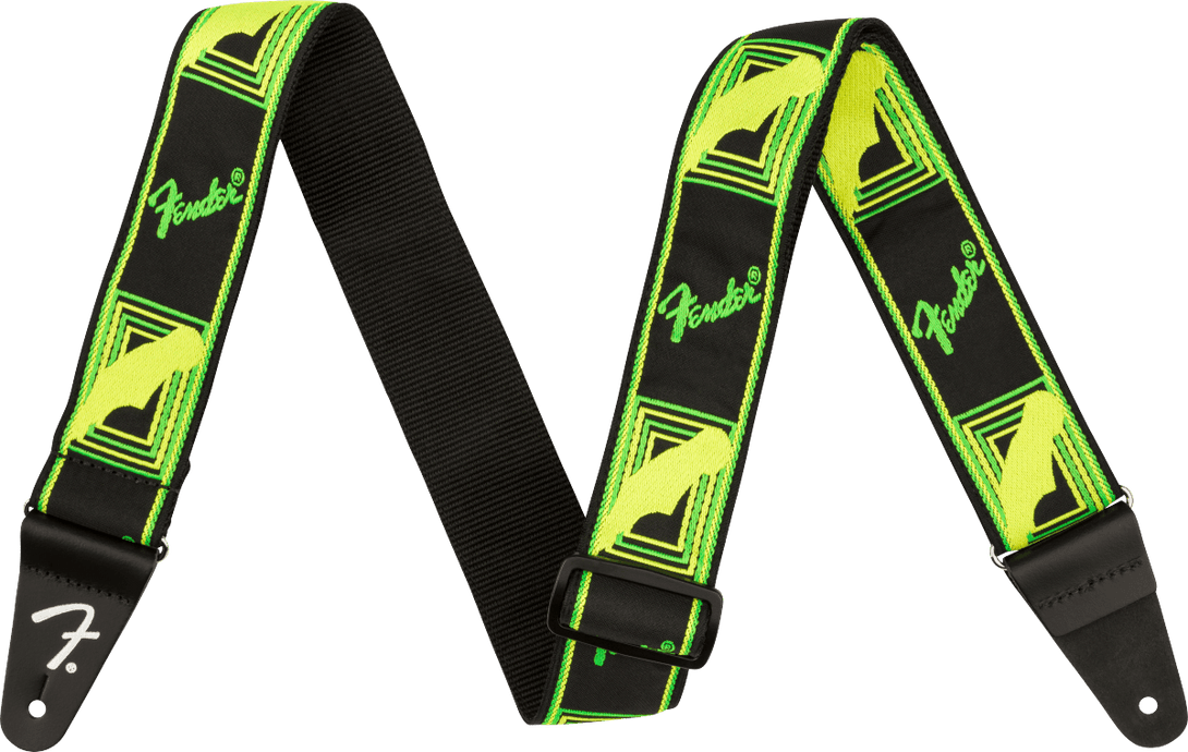 Correa Fender Para Guitarra Neon 09906681307 - The Music Site