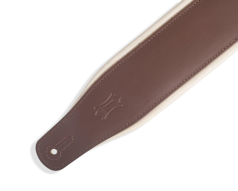 Correa Levys Para Guitarra/Bajo M26Pd-Brn_Crm - The Music Site