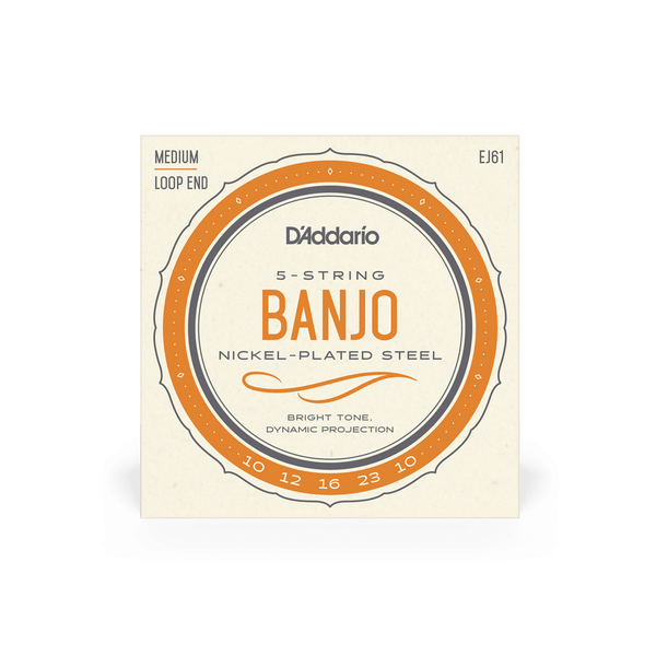 Encordado D Addario Banjo Ej61 10-23 5 Cuerdas - The Music Site