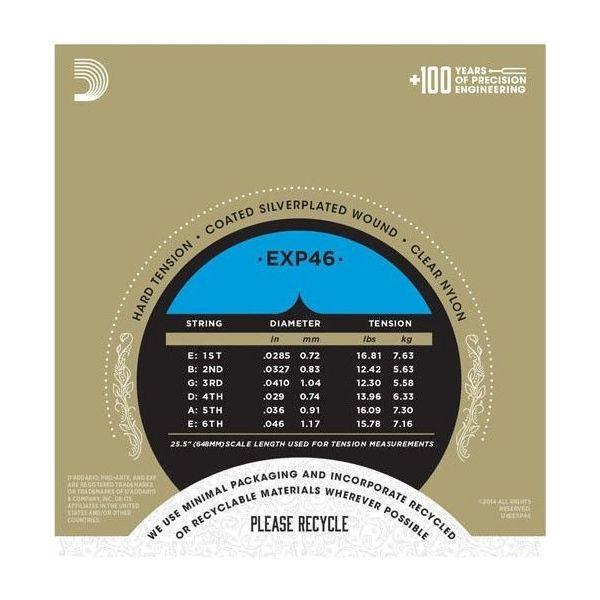 Encordado D Addario Guitarra Acustica Exp46 Tension Alta - The Music Site