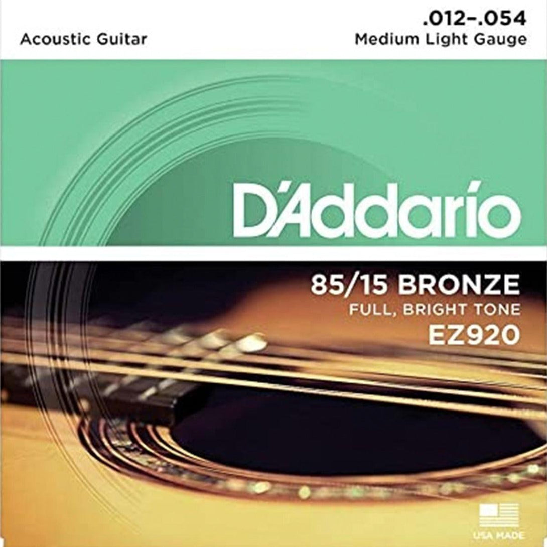 Encordado D Addario Guitarra Acustica Ez920 12 54 - The Music Site
