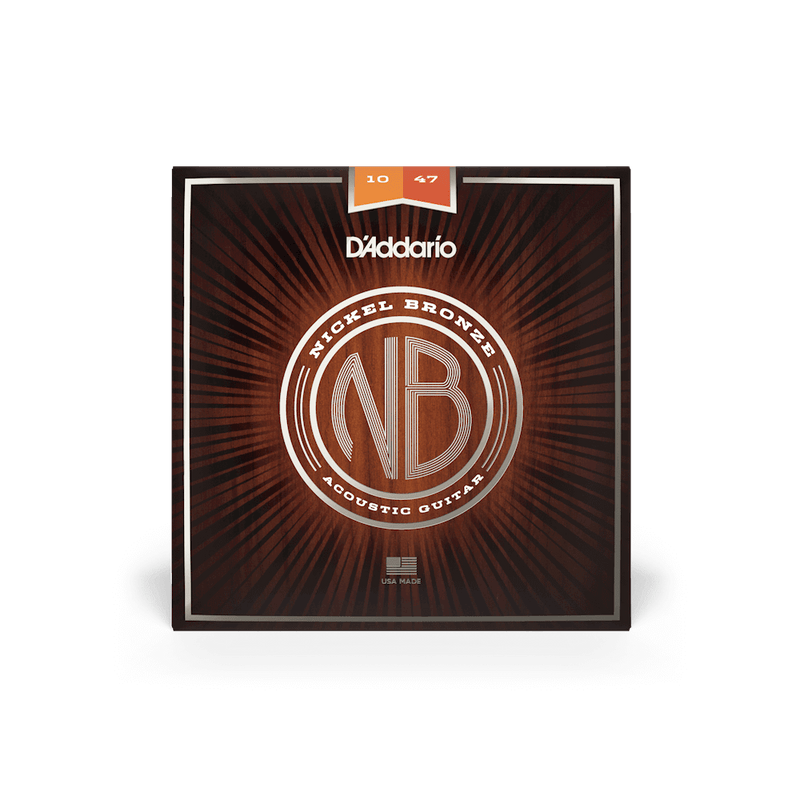 Encordado D Addario Guitarra Acustica Nb 10-47 - The Music Site