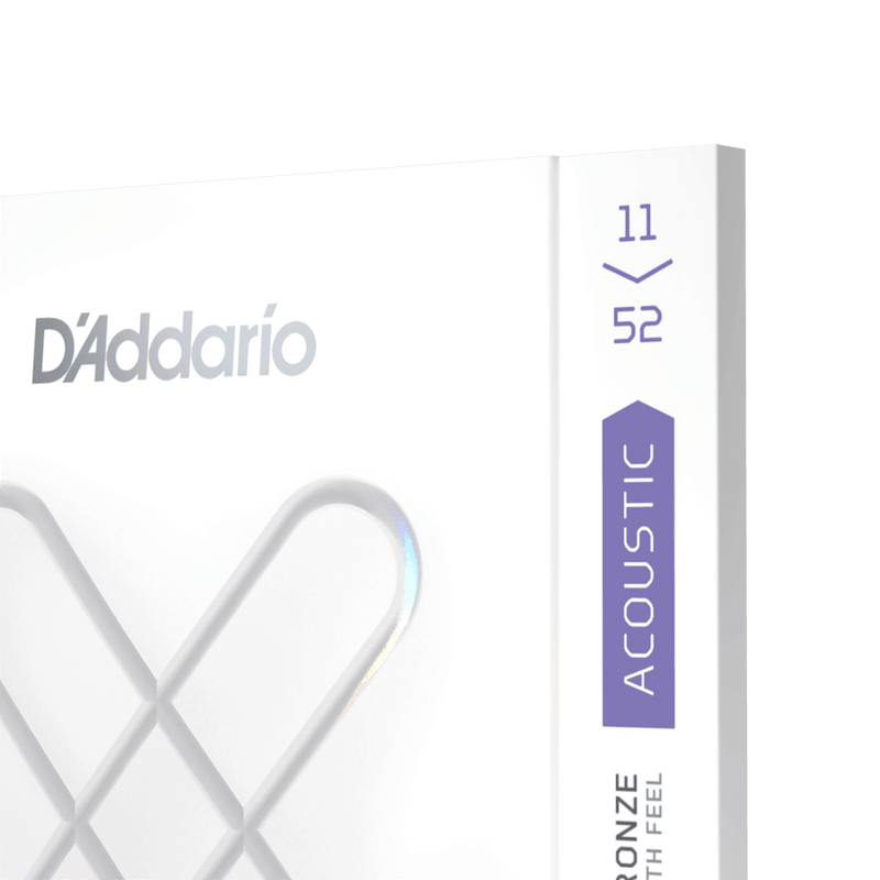Encordado D Addario Guitarra Acustica Xsapb 11 52 Cust Lt X - The Music Site