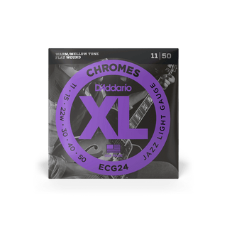 Encordado D Addario Guitarra Electrica Ecg24 11 50 Cuerdas Lisas - The Music Site