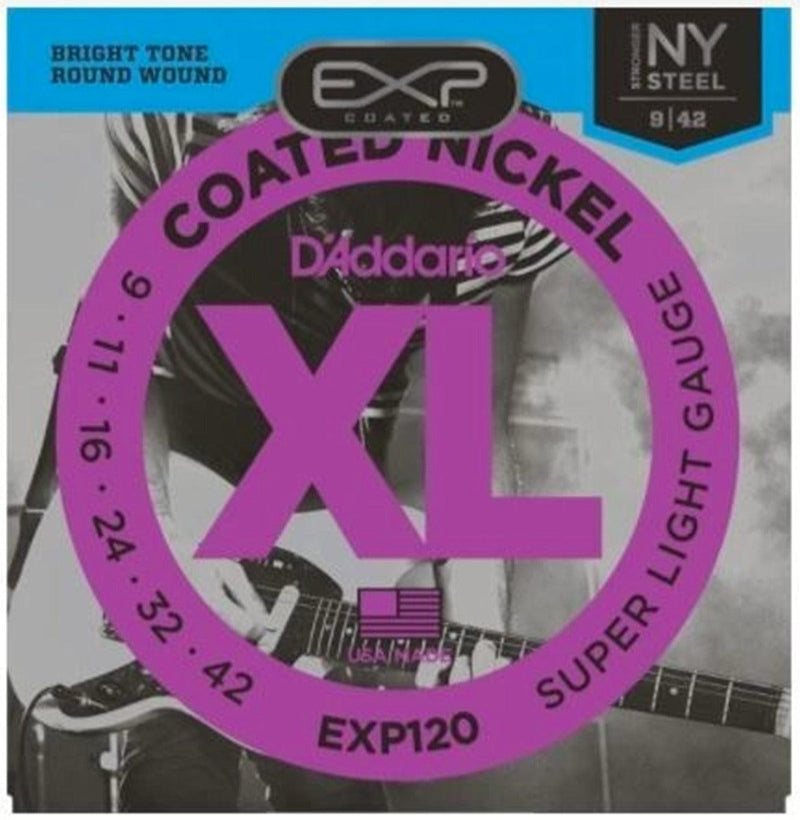Encordado D Addario Guitarra Eléctrica Exp120 9-42 - The Music Site