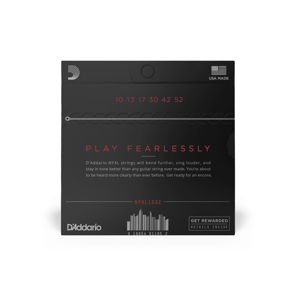 Encordado D Addario Guitarra Electrica Nyxl 10 52 - The Music Site