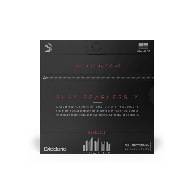 Encordado D Addario Guitarra Electrica Nyxl 10 52 - The Music Site