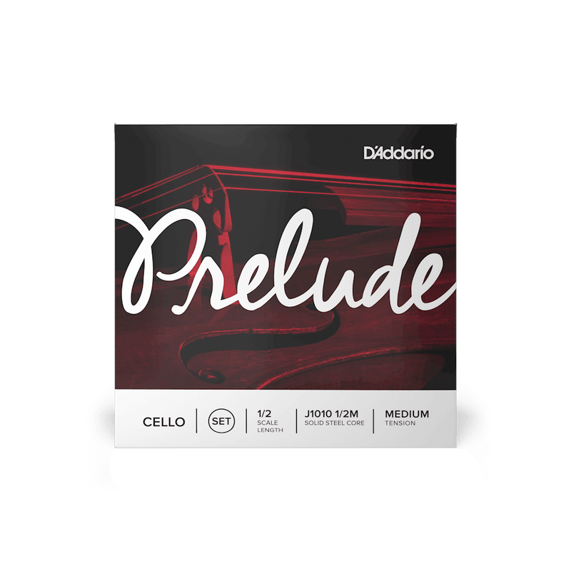 Encordado D Addario Prelude Cello 1/2 J1010 Med - The Music Site