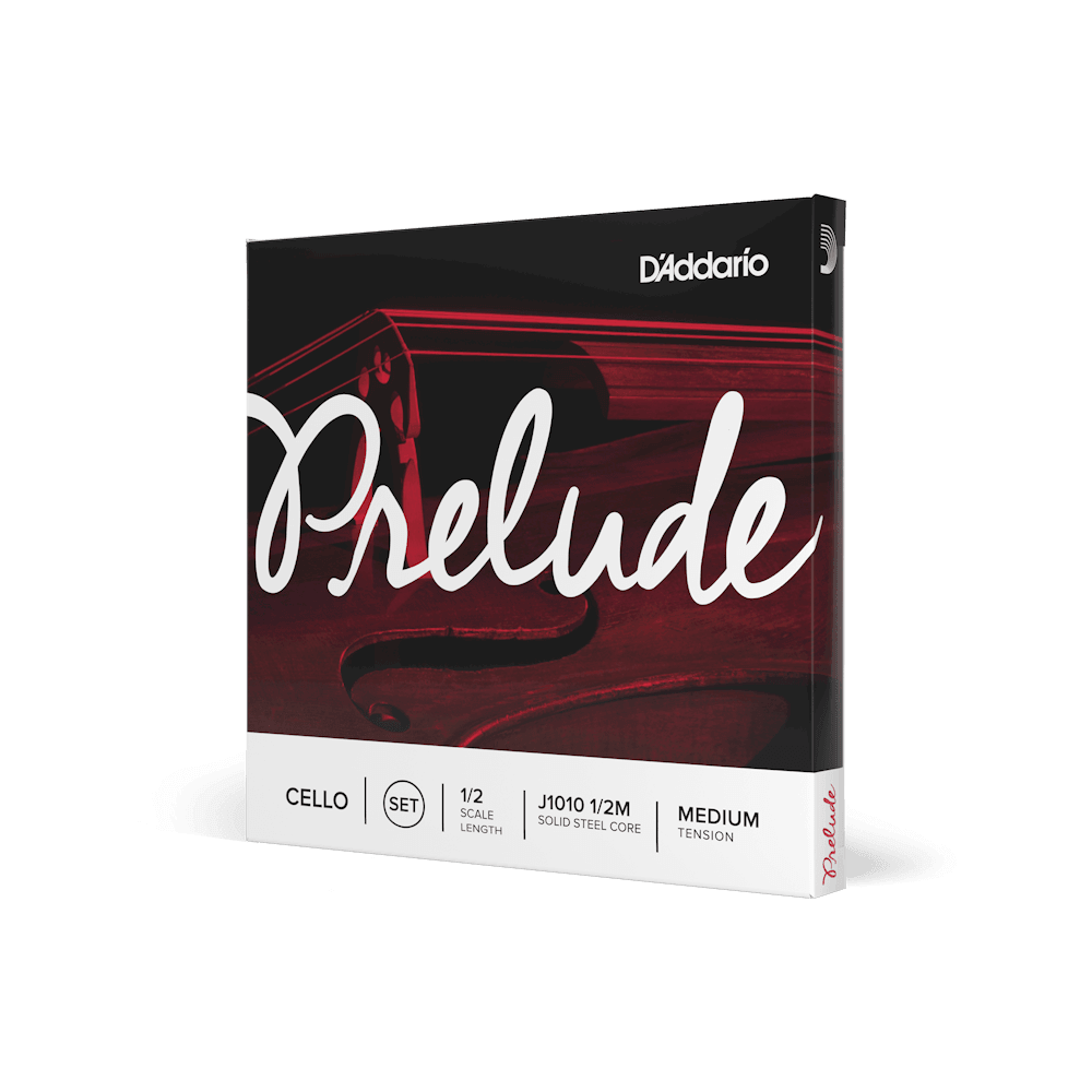 Encordado D Addario Prelude Cello 1/2 J1010 Med - The Music Site