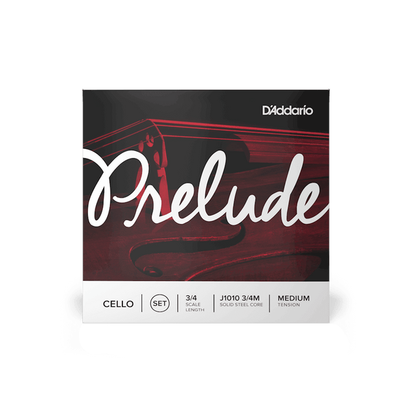 Encordado D Addario Prelude Cello 3/4 J1010 Med - The Music Site