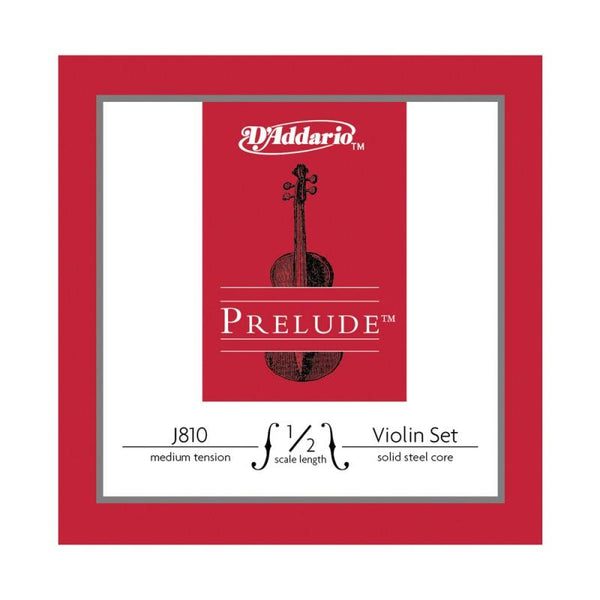 Cordas Para Violino Tensão Média D'addario J810 4/4 Prelude Cordas Para Violino Tensão Média D'addario J810 4/4 Prelude
