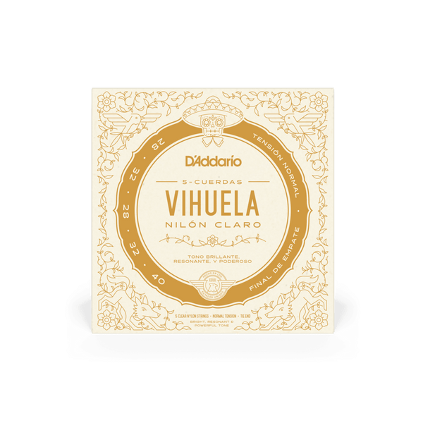 Encordado D Addario Vihuela Mv10N - The Music Site